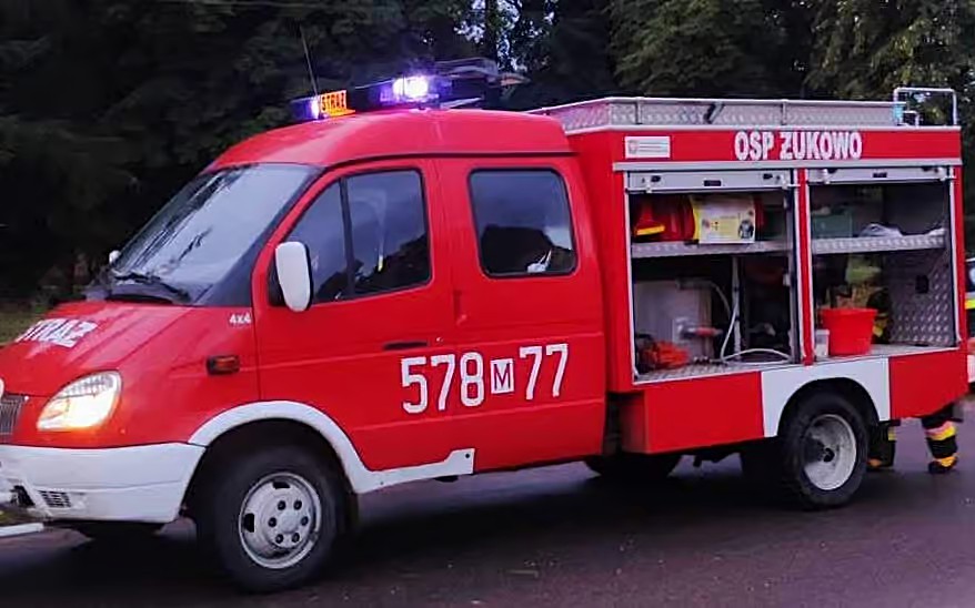 Pomagają innym, teraz oni potrzebują wsparcia. Druhowie z Żukowa zbierają na średni wóz pożarniczy